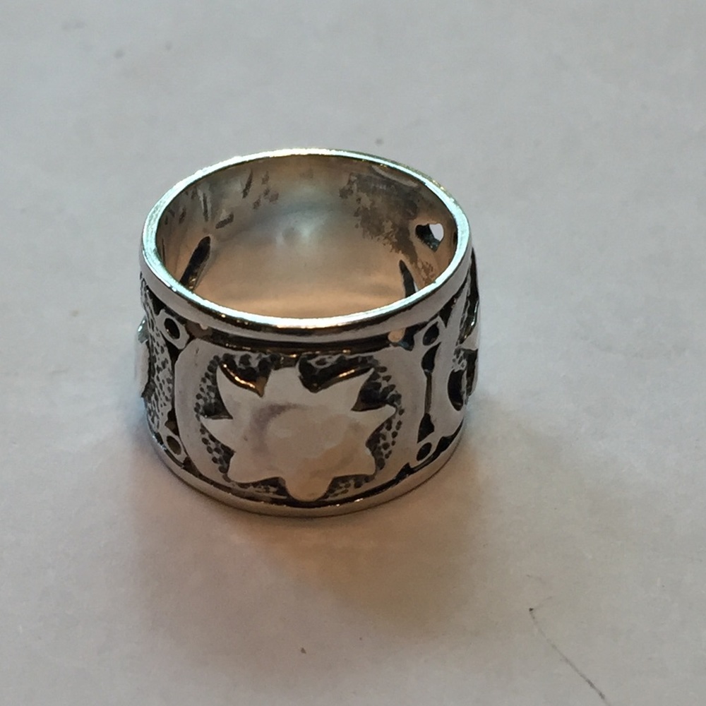 Silpada Sterling Silver Celestial Ring